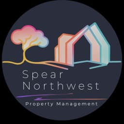 Spear Northwest Property Management Logo Dark